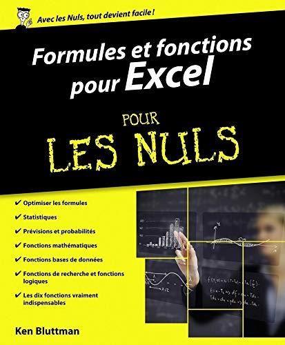 Formules et fonctions pour Excel pour les nuls